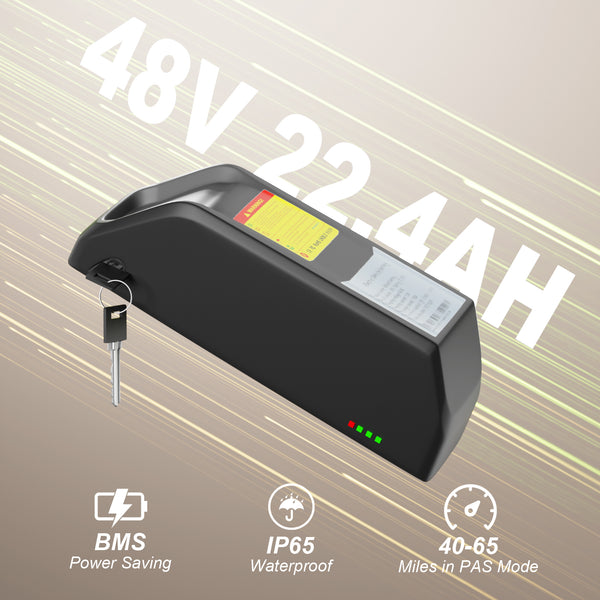 48V 22.4AH Lithium Battery for E-Bike